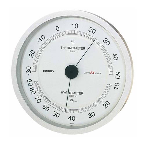 エンペックス気象計(EMPEX) 162mm 温度・湿度計 EX-2747