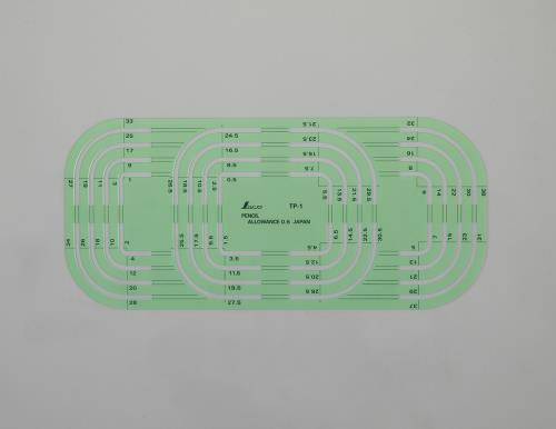 シンワ測定 R0.5-38.0mm コーナー定規 66031