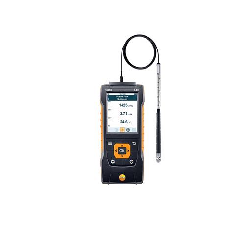 テストー(testo) ベーン式風速・風量計 0563 4401(testo 440)