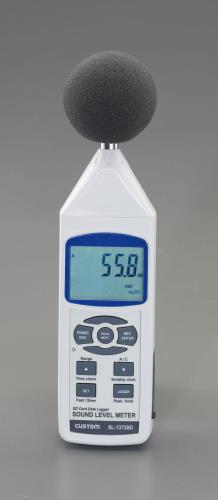 カスタム(CUSTOM) データロガー騒音計 SL-1373SD