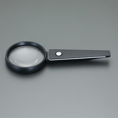 池田レンズ工業 x2.0/ 90mm ハンドルーペ(LEDライト付) LE90