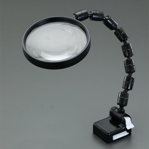 池田レンズ工業 x2.0/x4.0 φ100mm ルーペ(マグネット付) 1720PM