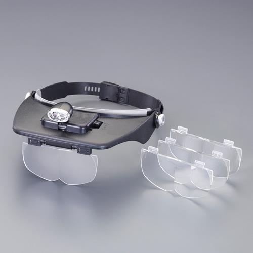 シンワ測定 x1.2/x1.8/x2.5/x3.3 ヘッドルーペ 75737