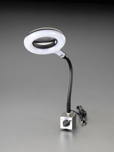 ノガ・ウォーターズ(NOGA) x2.3/ φ85mm ルーペ(LEDライト・マグネット付) LED6300