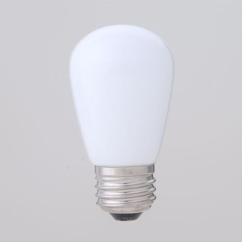朝日電器(ELPA) AC100V/1.4W/E26 LEDサイン電球(電球色) LDS1L-G-G901
