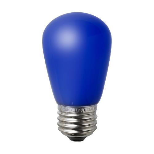 朝日電器(ELPA) AC100V/1.4W/E26 LEDサイン電球(青) LDS1B-G-G902