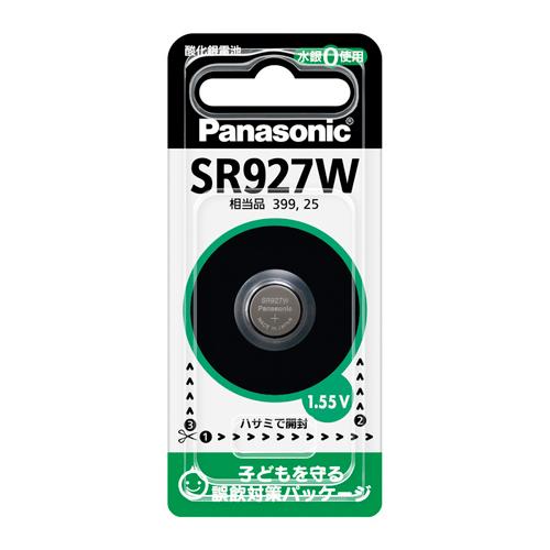 パナソニック(Panasonic) (SR927W) 1.55V 酸化銀電池(時計用) SR927W