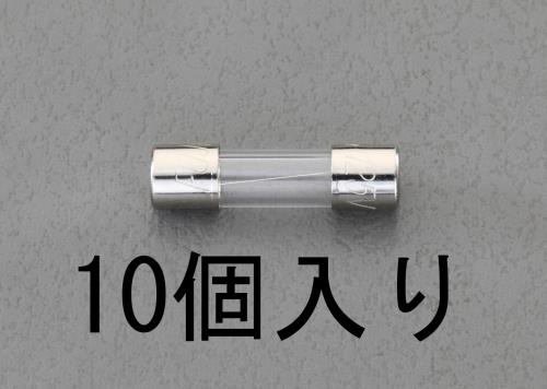 ESCO(エスコ) 250Vx4.0A/φ5.2mm 管ヒューズ(10本) EA758ZX-4