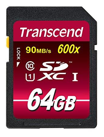 Transcend(トランセンド) 64GB SDXCメモリーカード TS64GSDXC10U1