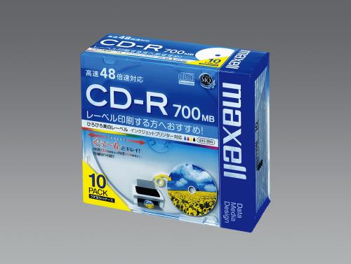 ESCO(エスコ) CD-R (10枚) EA759GR-60C