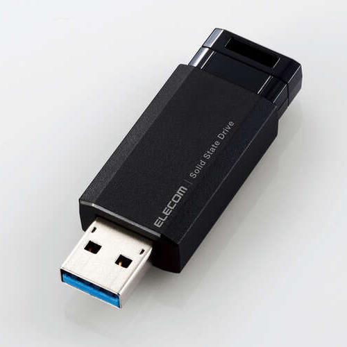 エレコム(ELECOM) 250GB ポータブルSSD ESD-EPK0250GBK