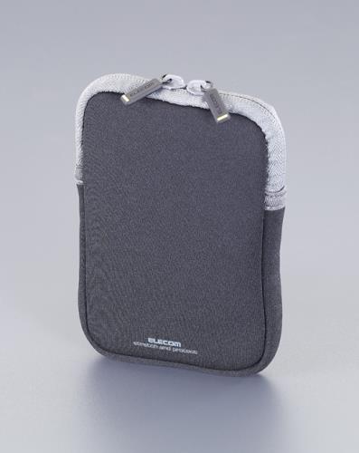 エレコム(ELECOM) 120x20x165mm ポータブルハードディスクケース HDC-NC001BK