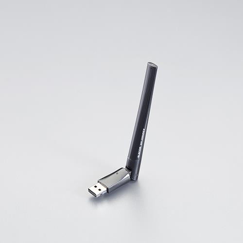 エレコム(ELECOM) 15x15x154mm 無線LAN用USBアダプター WDC-433DU2H2-B