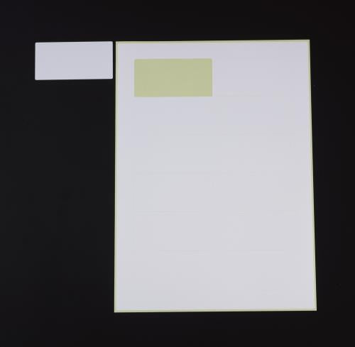 ヒサゴ(HISAGO) A4判/ 6面 プリンターラベル(粗面対応/10枚) KLPB700S