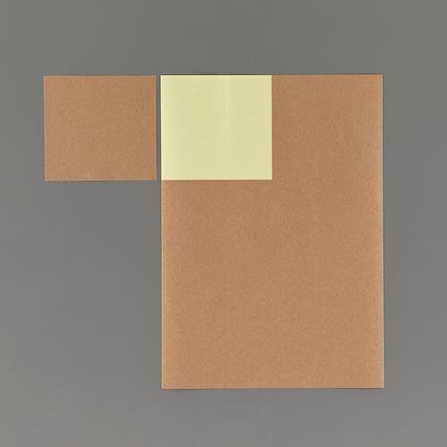 ヒサゴ(HISAGO) A4/ 6面 105x99mm クラフト紙ラベル(20枚) OPD3024