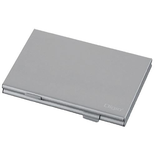 ナカバヤシ 94x60x10mm SDカードケース(6枚/帯電防止/シルバ-) MCC-2204SL