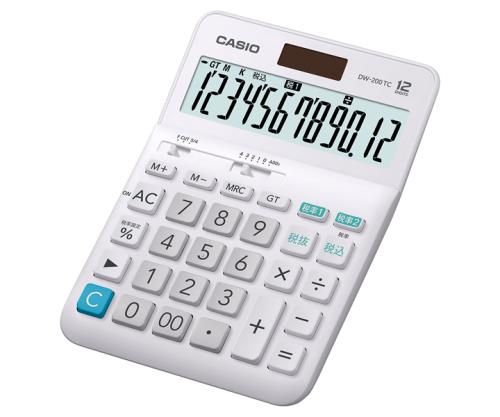 カシオ(CASIO) 12桁 ビジネス計算機 DW-200TC