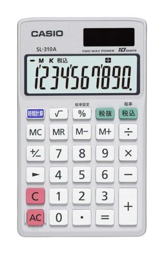 カシオ(CASIO) 10桁 計算機 SL-310A