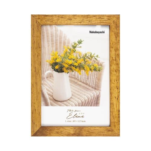 ナカバヤシ L判 フォトフレーム(ブラウン) F-TW-101-BR