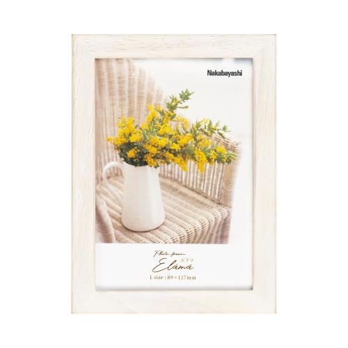 ナカバヤシ L判 フォトフレーム(ホワイト) F-TW-101-W