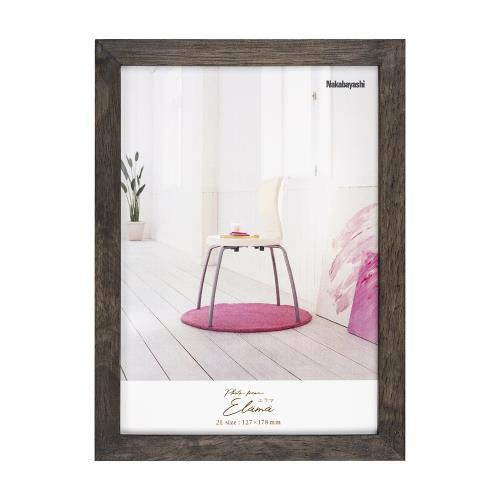 ナカバヤシ 2L判 フォトフレーム(ブラック) F-TW-103-D