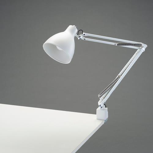 山田照明 AC100V/7.8W(E26) 照明灯/LED(クランプ式/白) Z-00NW