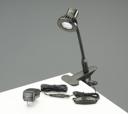 ESCO(エスコ) AC100V/310mm 照明灯/LED(クリップ/ケース付) EA761XE-121A