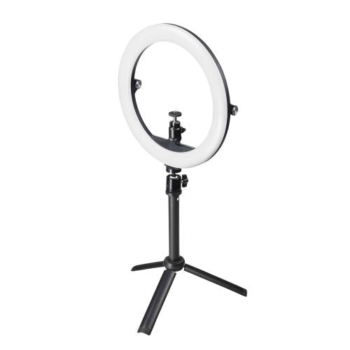 サンワサプライ LED照明灯 (スタンド付/WEBカメラ用) CMS-STN2BK