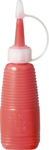 ライオン事務器(LION) 30ml ナンバーリング用メタルインク(赤) 20780