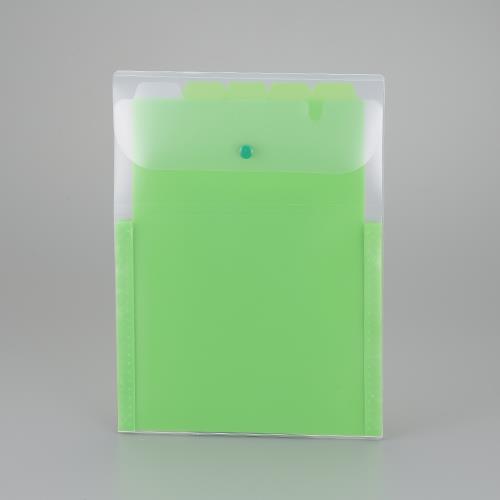 セキセイ(sedia) 242x334mm/A4タテ型 ドキュメントホルダー(グリーン) ACT-3915