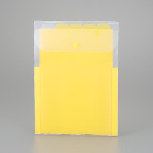 セキセイ(sedia) 242x334mm/A4タテ型 ドキュメントホルダー(イエロー) ACT-3915