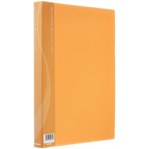 ナカバヤシ A4 クリアーブック(イエロー/40ポケット) CB1033Y-N