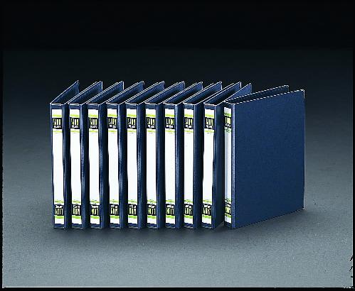 ライオン事務器(LION) A4/S型 スプリングファイル(10冊) 10713