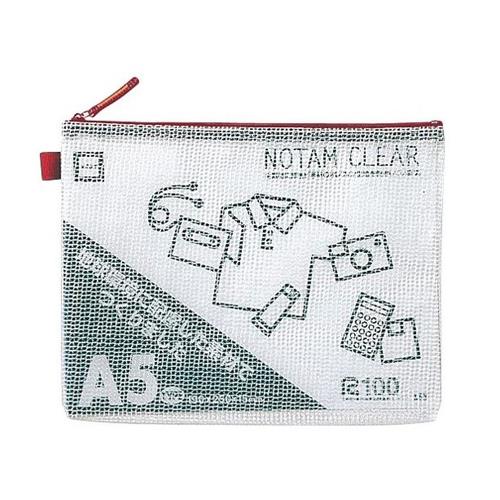 サクラクレパス A5/190x250x15mm メッシュケース(レッド) UNC-A5#19