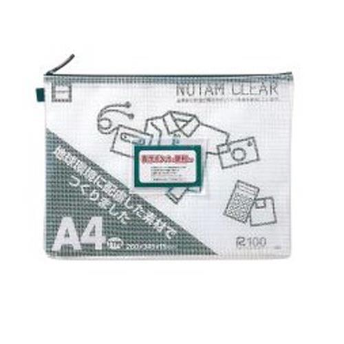 サクラクレパス A4/260x345x15mm メッシュケース(ブルー) UNC-A4#36
