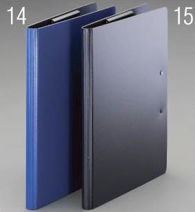 セキセイ(sedia) 324x243mm/A4 クリップファイル(黒) FB-2036