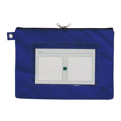 サクラクレパス 260x370x15mm/A4 メールバッグ(紺/南京錠 UNMB01-A4#38