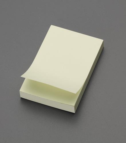 ライオン事務器(LION) 76.2x76.2mm 粘着メモ(黄) 13826