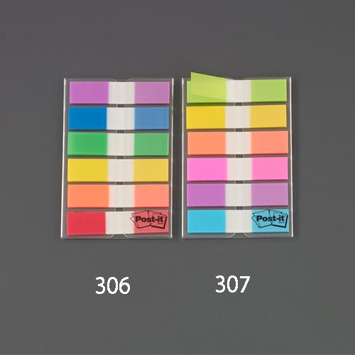 3M(スリーエム) 44x10mm 粘着見出しラベル(20枚x6個/6色) 683NEH
