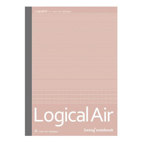 ナカバヤシ 7mm 罫線A5ノート(30ページ/10冊) ノ-A514A