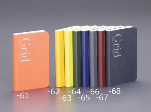 ナカバヤシ 無線綴 A6ノート(120ページ/グレー) NA601-11