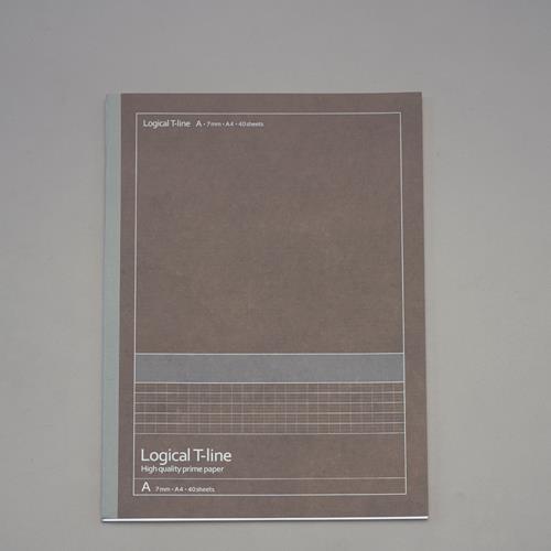 ナカバヤシ 7mm罫線 A4ノート(40ページ/10冊) NA401A