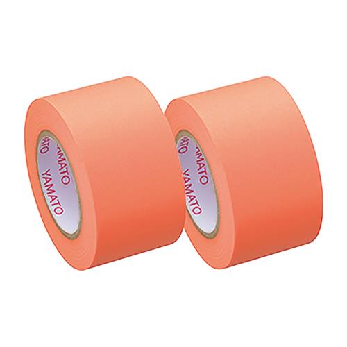 ESCO(エスコ) 25mmx10m 粘着メモテープ(オレンジ/2巻) EA762GH-14