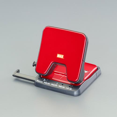 マックス(MAX) 119x123x123mm/ 35枚 パンチ(レッド) DP-35T