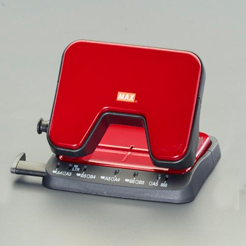 マックス(MAX) 119x101x 95mm/ 25枚 パンチ(レッド) DP-35T