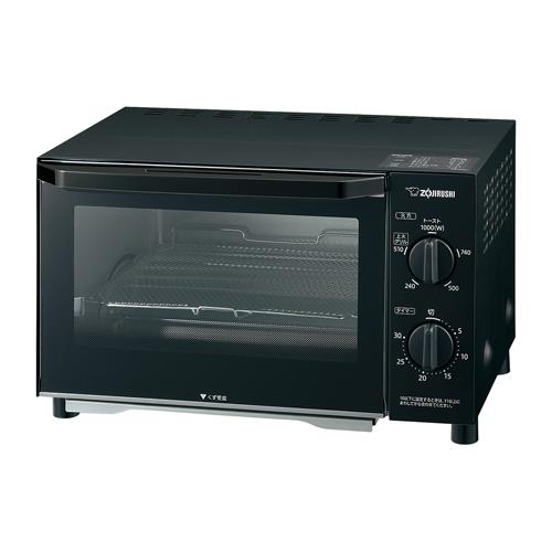 象印 トースター 1000W ブラック 象印マホービン（ZOJIRUSHI） AC100V/1000W オーブントースター EQ-AH22