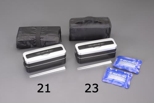 ESCO(エスコ) 227x112x 60mm/800ml ランチボックス EA763AV-21