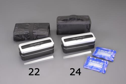 ESCO(エスコ) 226x 80x 82mm/800ml ランチボックス EA763AV-22