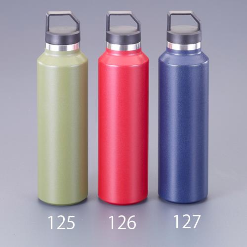 ESCO(エスコ) 0.45L 保冷・保温ボトル(ステンレス製/ネイビー) EA763AZ-127