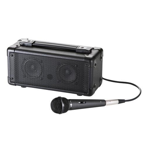サンワサプライ マイク付拡声器スピーカー MM-SPAMPN